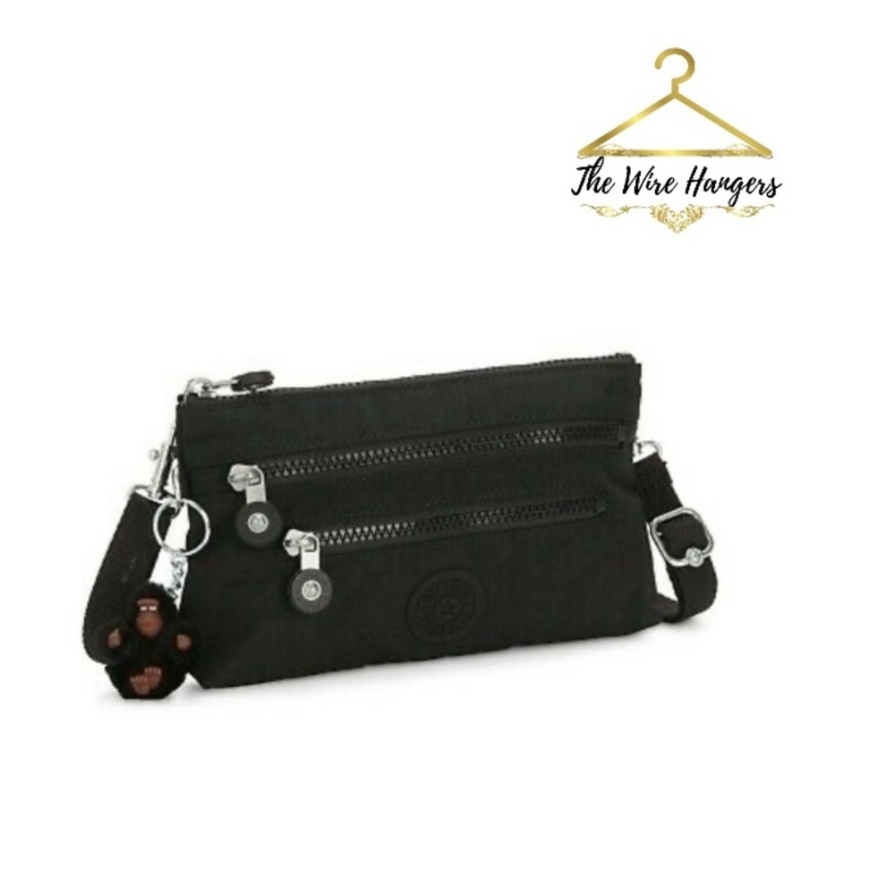 Kipling Black Crossbody Bag ( Laurie)